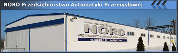 witamy na stronach - NORD Przedsiębiorstwo Automatyki Przemysłowej